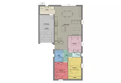 Maison neuve, 83 m²