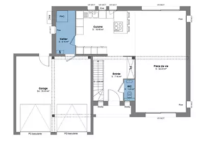 Maison neuve, 136 m²