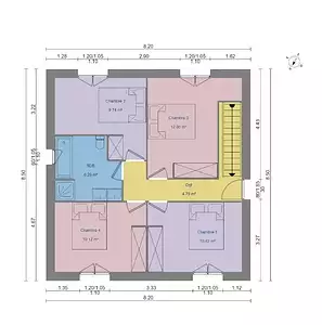 Maison neuve, 110 m²