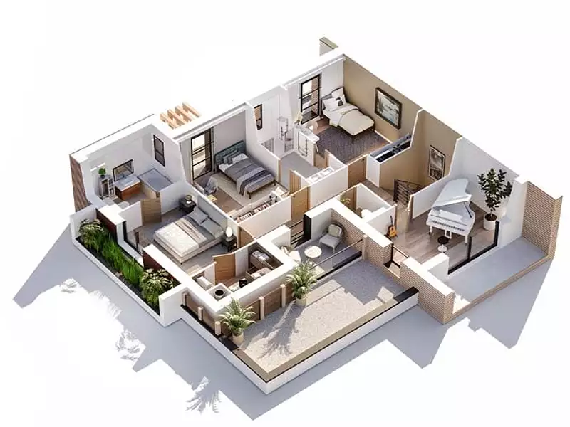 Maison neuve, 177 m² - La Genevraye (77690)