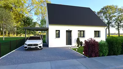 Maison neuve, 70 m²