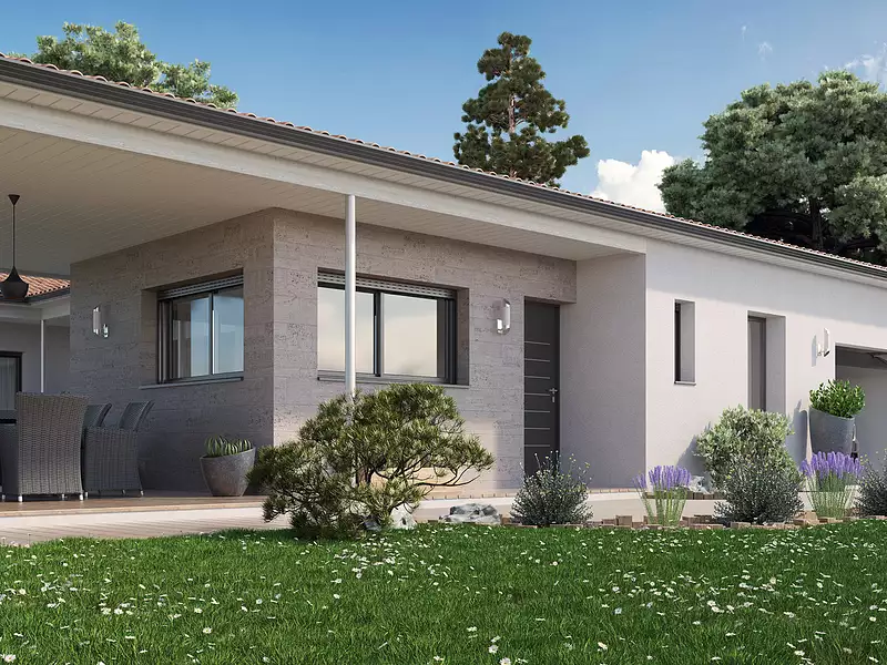 Maison neuve, 131 m² - Gastes (40160)