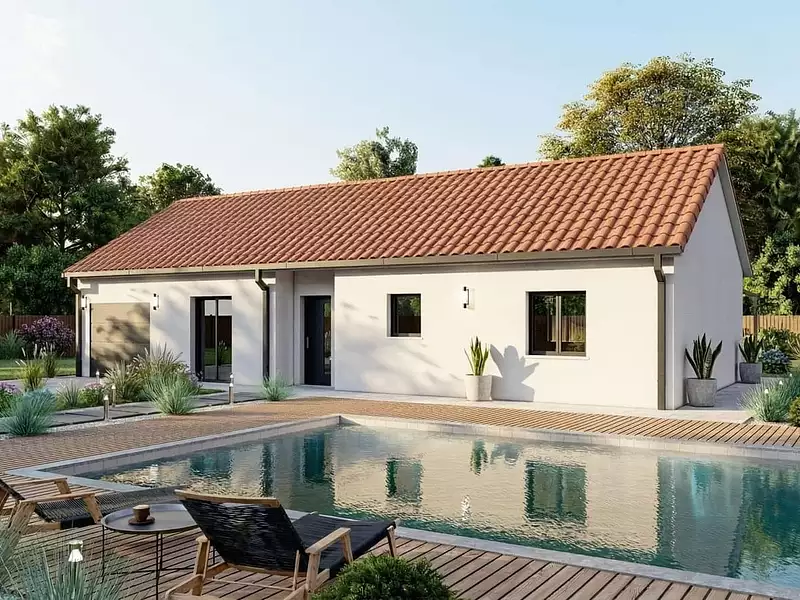 Maison neuve, 90 m² - La Porte du Der (52220)