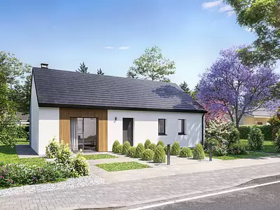Maison neuve, 84,73 m²