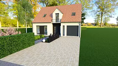 Maison neuve, 126,97 m²