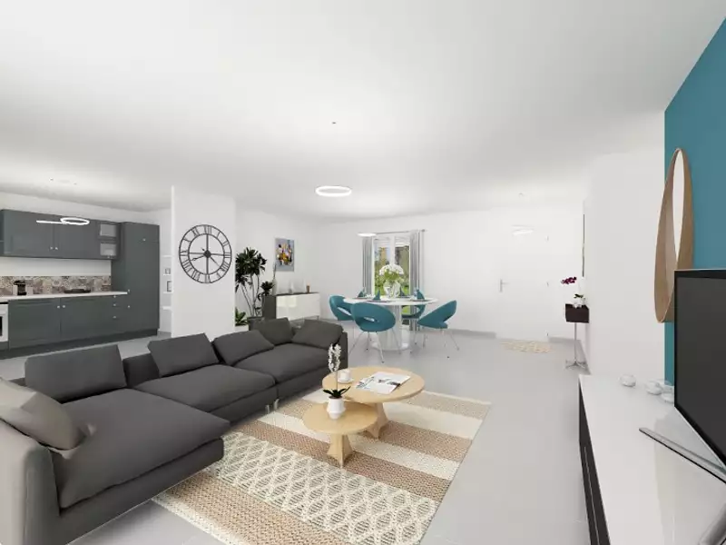 Maison neuve, 100 m² - Plaimpied-Givaudins (18340)