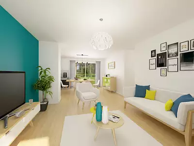 Maison neuve, 91 m² - Cormeray (41120)