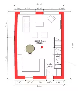 Maison neuve, 118 m²