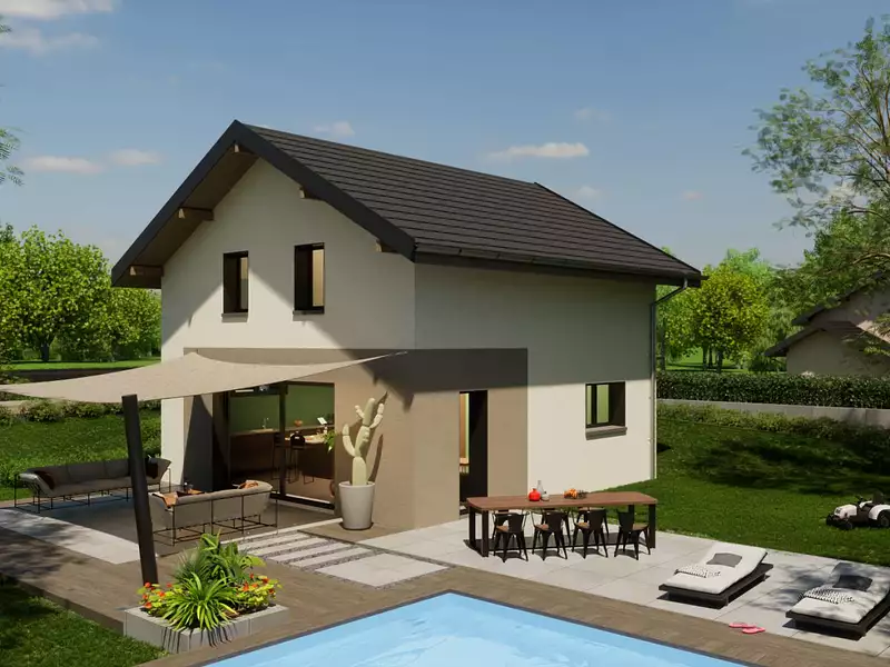 Maison neuve, 104 m² - Savigny (74520)