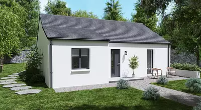 Maison neuve, 74 m²