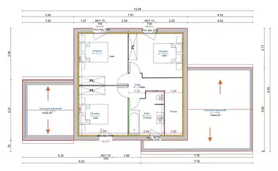 Maison neuve, 106 m²