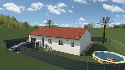 Maison neuve, 100 m²
