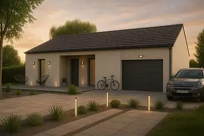 Maison neuve, 90 m²