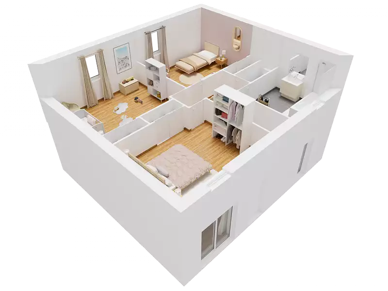 Maison neuve, 111 m² - Hommes (37340)