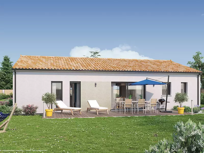 Maison neuve, 104 m² - Sanguinet (40460)