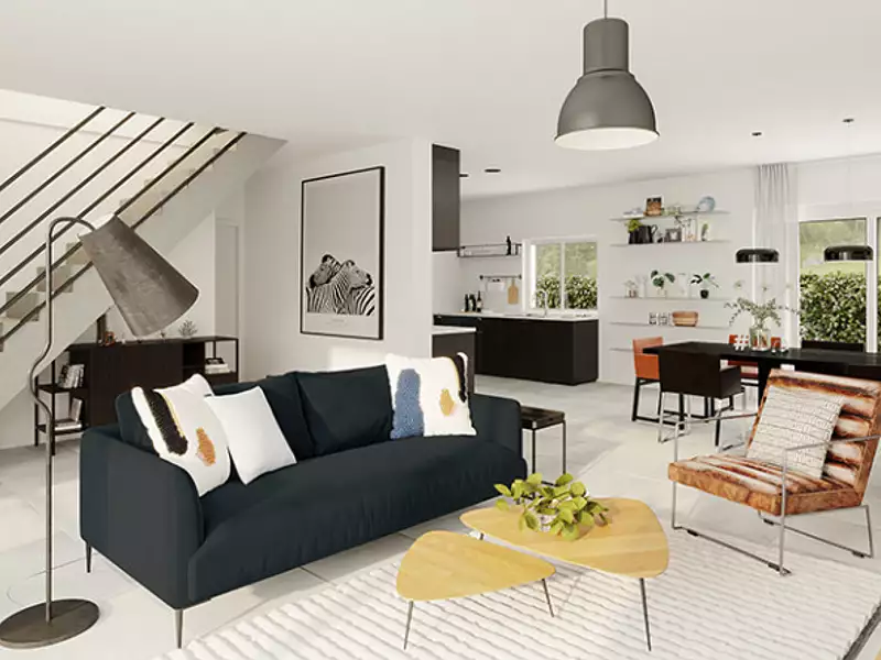 Maison neuve, 85 m² - Beuzeville (27210)