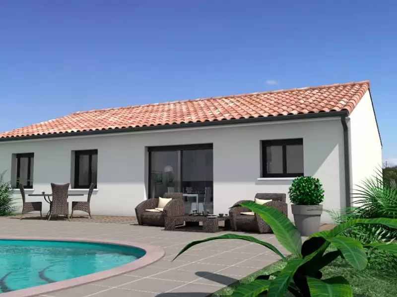 Maison neuve, 88 m² - Marseillan (34340)
