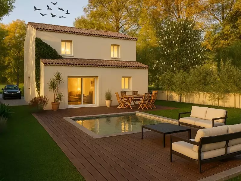 Maison neuve, 90 m² - Camps-la-Source (83170)