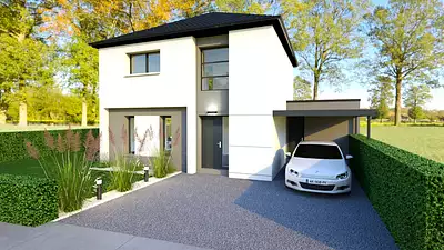 Maison neuve, 86,78 m²