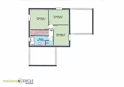 Maison neuve, 100 m²