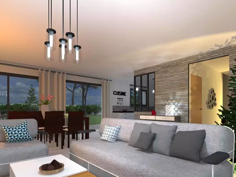 Maison neuve, 122 m² - Us (95450)