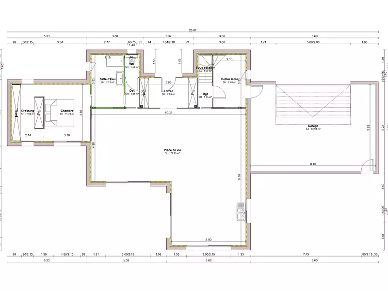 Maison neuve, 190 m² - Villette-d'Anthon (38280)