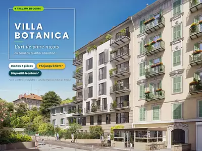 Programme neuf VILLA BOTANICA à Nice (06000) – SULLY IMMOBILIER