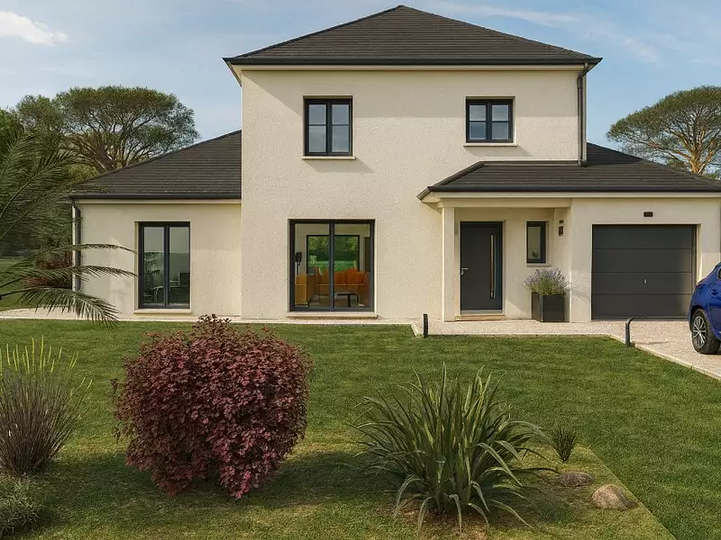 Maison neuve, 137 m² - Sainte-Solange (18220)