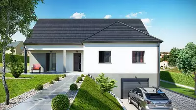 Maison neuve, 107 m²