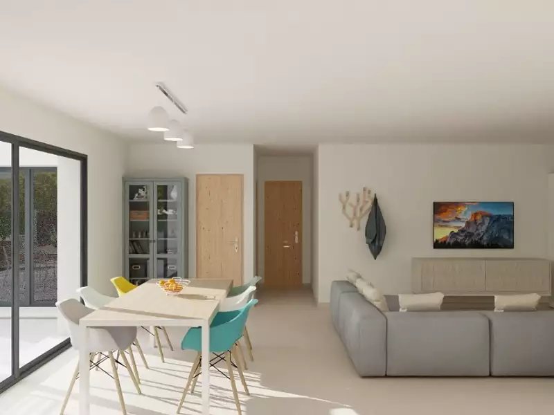 Maison neuve, 100 m² - Cheval-Blanc (84460)