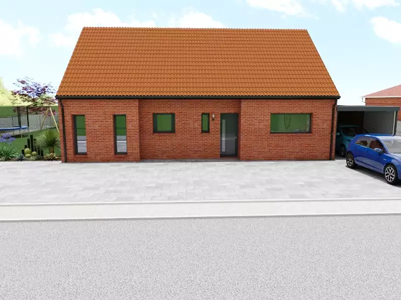 Maison neuve, 93 m² - Thumeries (59239)