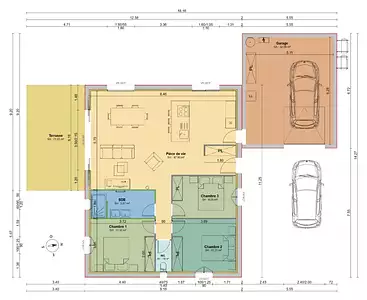 Maison neuve, 87 m²