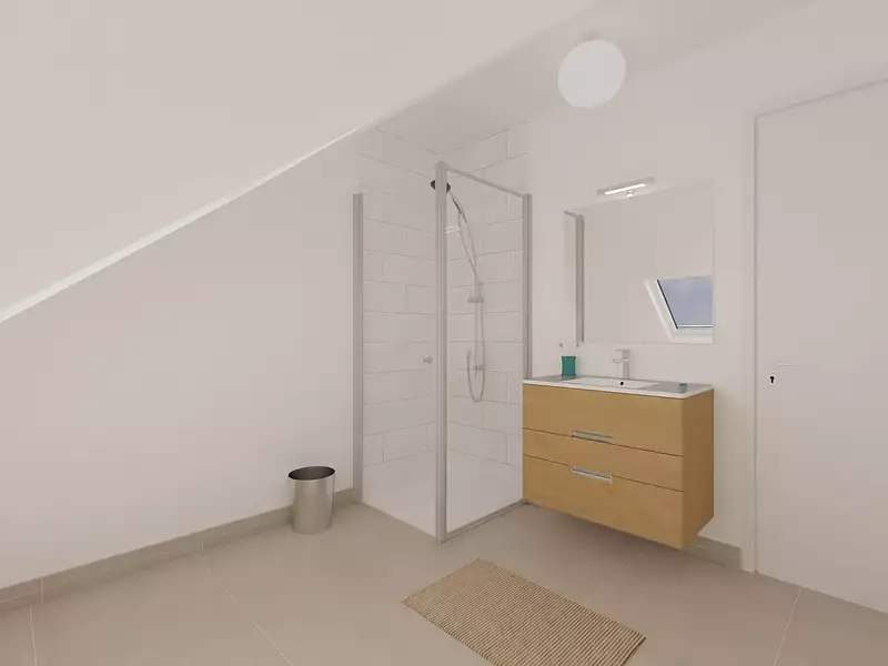 Maison neuve, 85,53 m² - Monchecourt (59234)