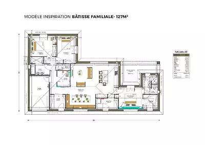 Maison neuve, 126 m²