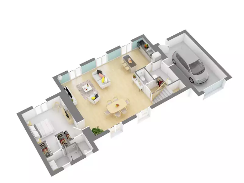 Maison neuve, 130 m² - Gibel (31560)