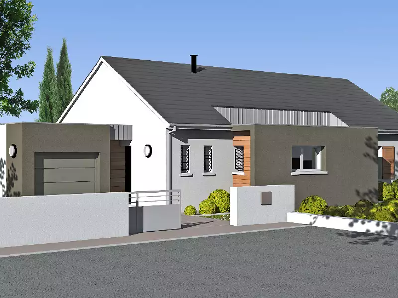 Maison neuve, 100 m²