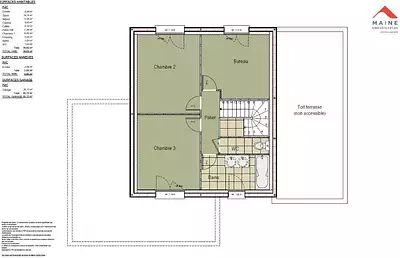 Maison neuve, 123 m²