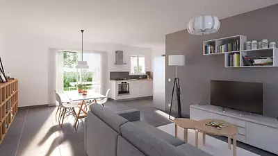 Maison neuve, 73 m²