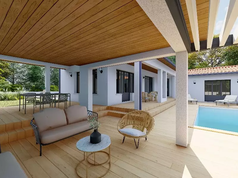Maison neuve, 115 m² - Pessac (33600)
