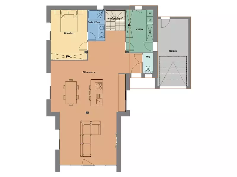 Maison neuve, 157 m² - Bodilis (29400)