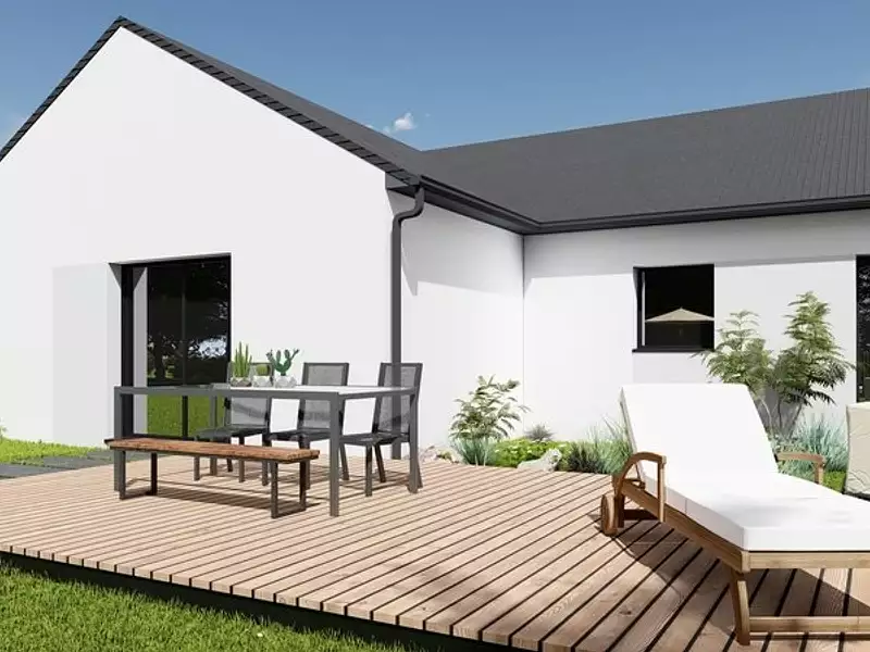 Maison neuve, 101 m² - Poligné (35320)