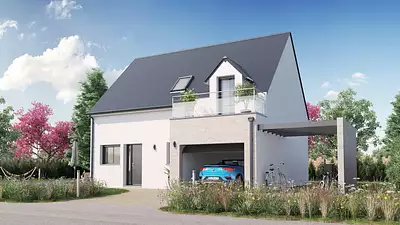 Maison neuve, 95 m²
