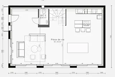 Maison neuve, 123 m²