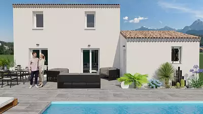 Maison neuve, 73 m²