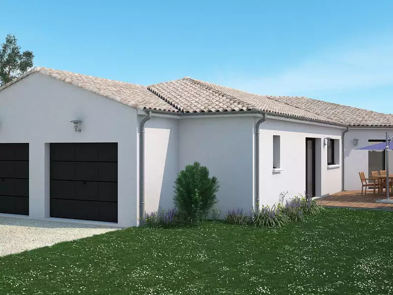 Maison neuve, 110 m² - Monts-sur-Guesnes (86420)