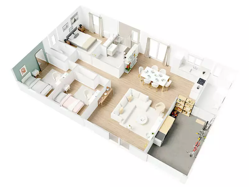 Maison neuve, 95 m² - Rilhac-Rancon (87570)