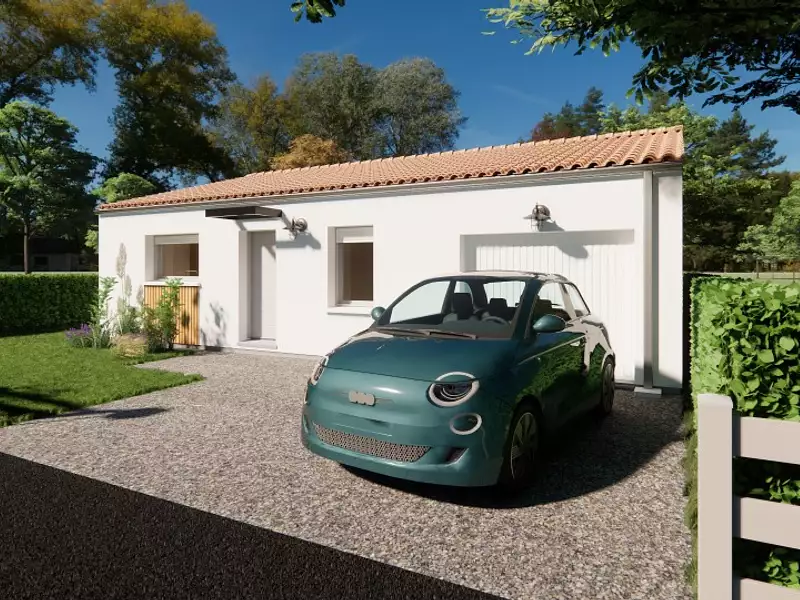 Maison neuve, 75 m² - Loge-Fougereuse (85120)