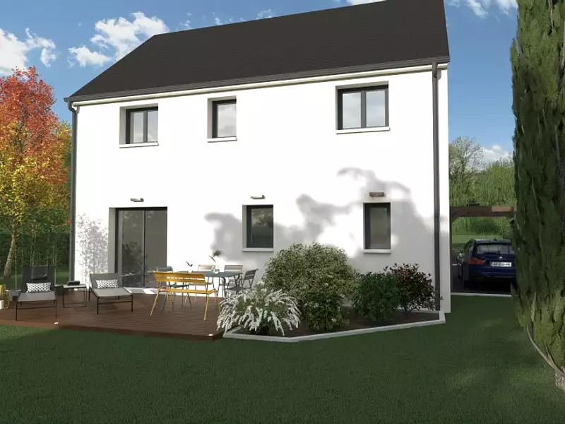 Maison neuve, 110 m² - Semblançay (37360)
