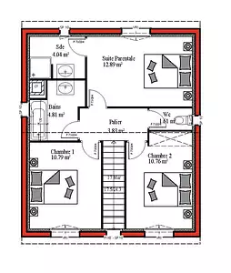Maison neuve, 100 m²