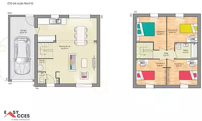 Maison neuve, 91 m²